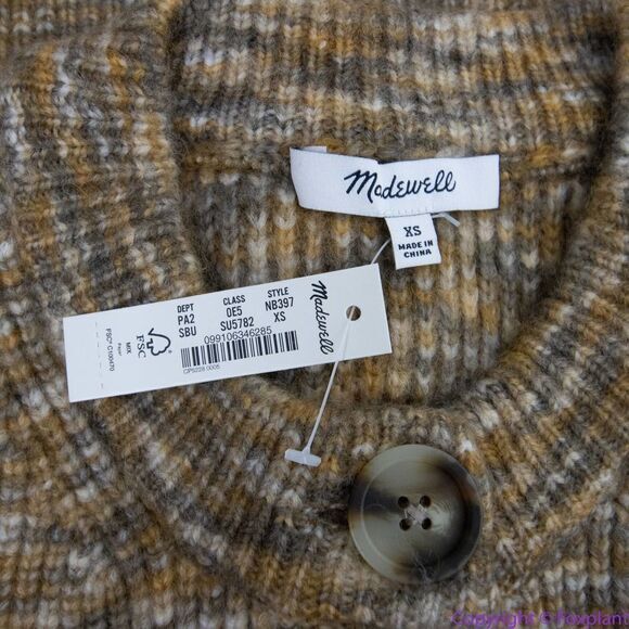 NEW Madewell Space-Dyed Winstead Cardigan Sweater, size XS - Picture 11 of 16